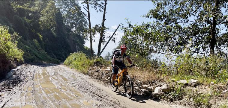 Aankomst in Kakani, op de bergtop