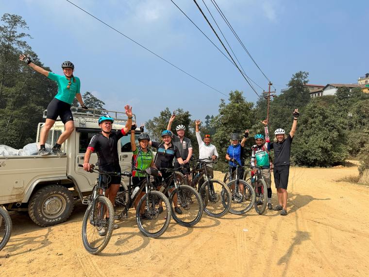 De laatste ochtend in Kathmandu