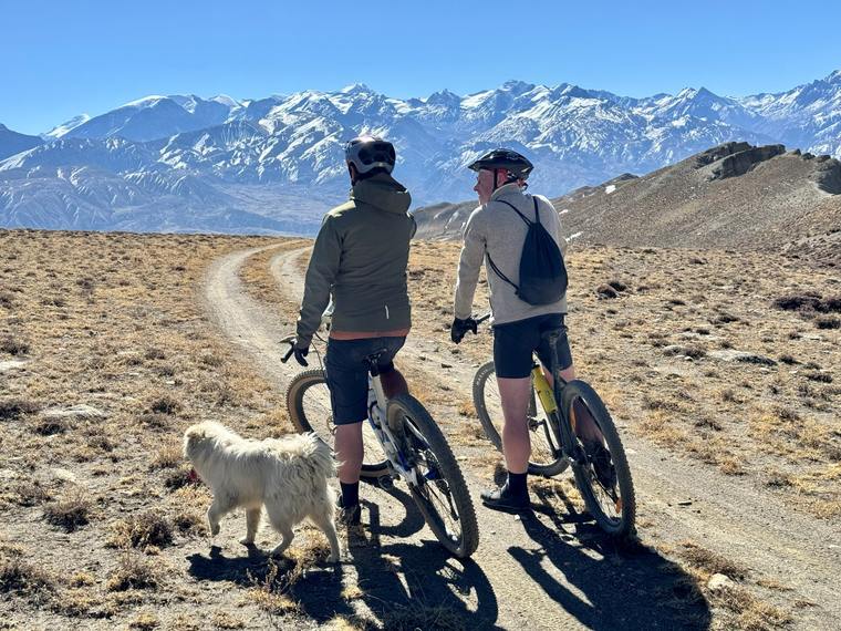 De laatste kilometers naar Lo Manthang