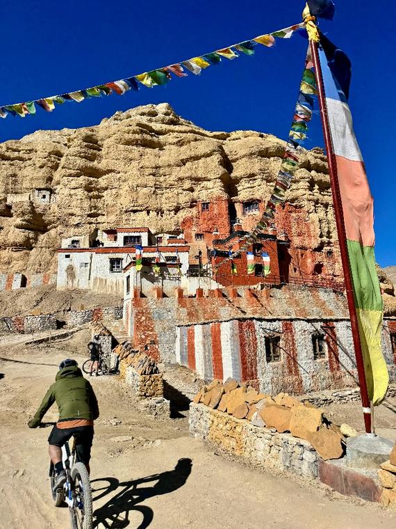 Het landschap rondom Lo Manthang